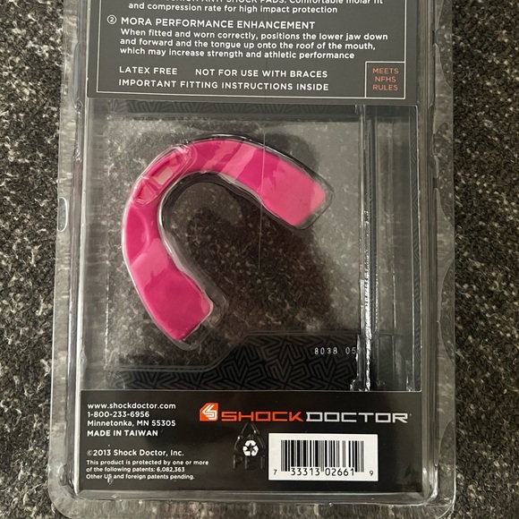 NWT Shock Doctor Ultra 2 STC Mouth Adult Pink - Picture 4 of 4